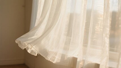 하얀커튼_자연광_미니멀인테리어