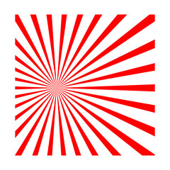 Fototapeta premium Sunburst Line Background