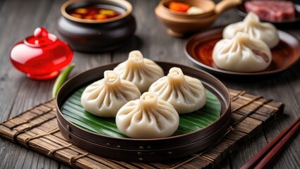 Delicious handheld treats: steamed dumplings and buns