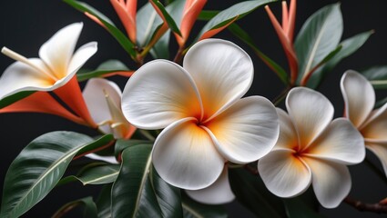 Adenium, commonly called the Japanese frangipani, is an ornamental species.