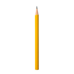 Sharp Yellow Pencil: A Minimalist Design Element