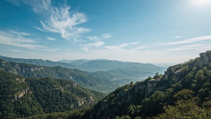 Fototapeta premium Majestic highlands in the region