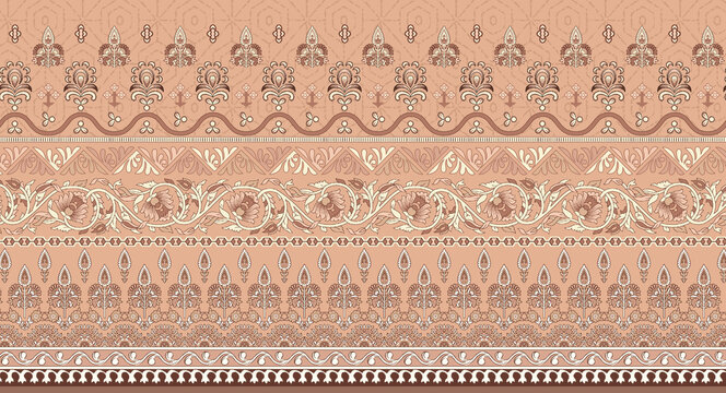 A digital allover design refers to a seamless borders pattrens flowers allovers and repetitive pattern that covers an entire surface without defined borders or a central focal point. 