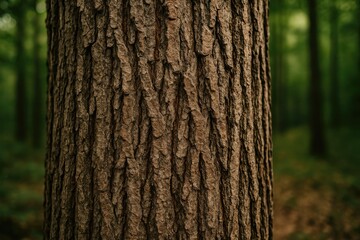 Fototapeta premium Texture details of specific trees in woodland