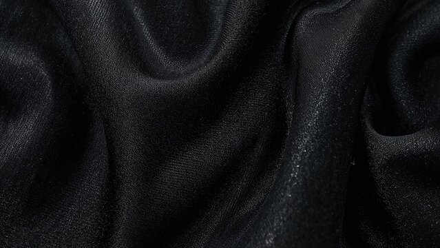 Background Featuring Black Fabric Pattern