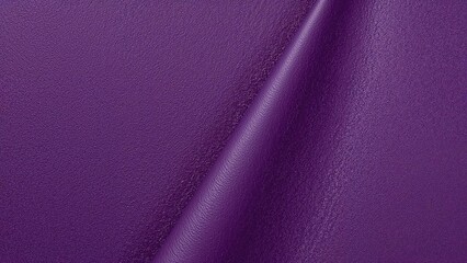 Fototapeta premium Detailed view of natural leather texture alongside faux leatherette in shades of purple