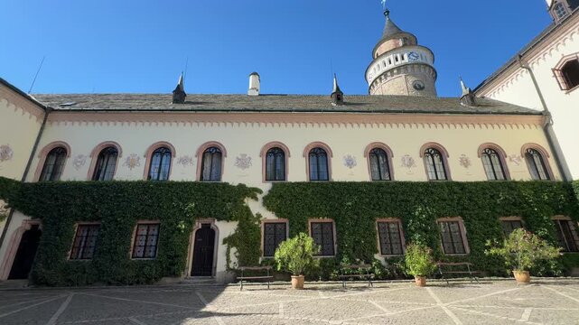 Sychrov Chateau is a neo gothic chateau located in Northern Bohemia near Turnov, Czech Republic
