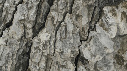 Streaked Cliff Texture in Gray, Beige, and Black for 3D Design