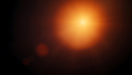 grainy colorful warm orange light leaks on black background with dust texture. abstract damaged scratched retro film analog effect for using over photos as overlay or screen filter