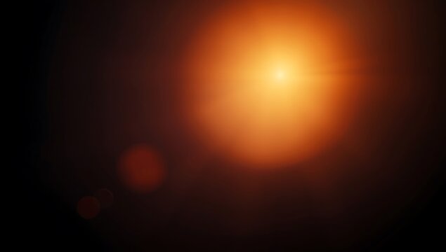 grainy colorful warm orange light leaks on black background with dust texture. abstract damaged scratched retro film analog effect for using over photos as overlay or screen filter