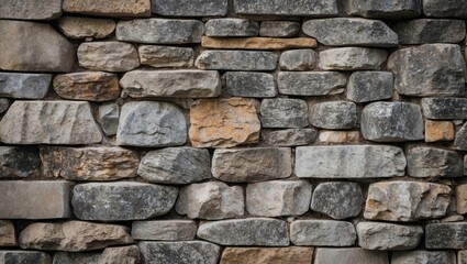 Fototapeta premium Old stone barrier design