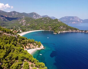 Fototapeta premium Scenic coastal view