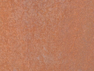 Fototapeta premium rusty iron sheet texture as empty rough relief monochromatic background, flat surface of oxidized metal copy space, rust on piece of iron