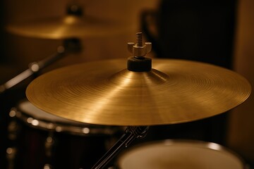 Fototapeta premium The Significance of Cymbals in Drum Kits