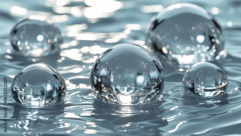 Aufkleber glossy round surface patterns