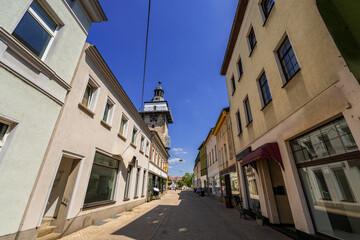 Salt Tower in Schoenebeck (Elbe), Saxony Anhalt, Germany