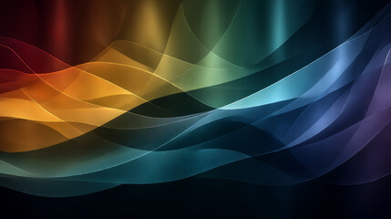 Beautiful luxury 3D modern abstract neon background consisting of waves with slight digital effect. 3d illustration, 3d rendering. 3d abstract modern business background wallpaper,