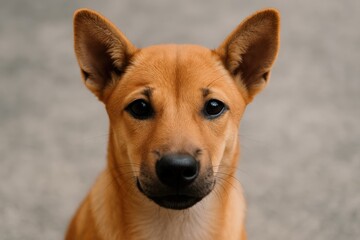Obraz premium Close-up image of a dog from Thailand