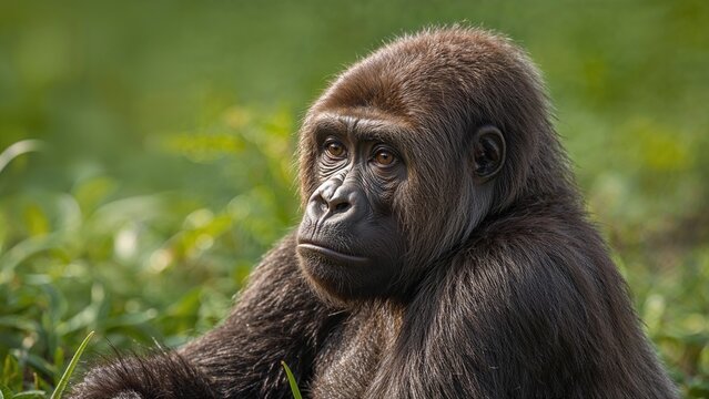 Examination of the Infant Western Lowland Gorilla - Gorilla gorilla gorilla