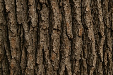 Fototapeta premium Close-up shot showcasing coarse texture and organic timber details