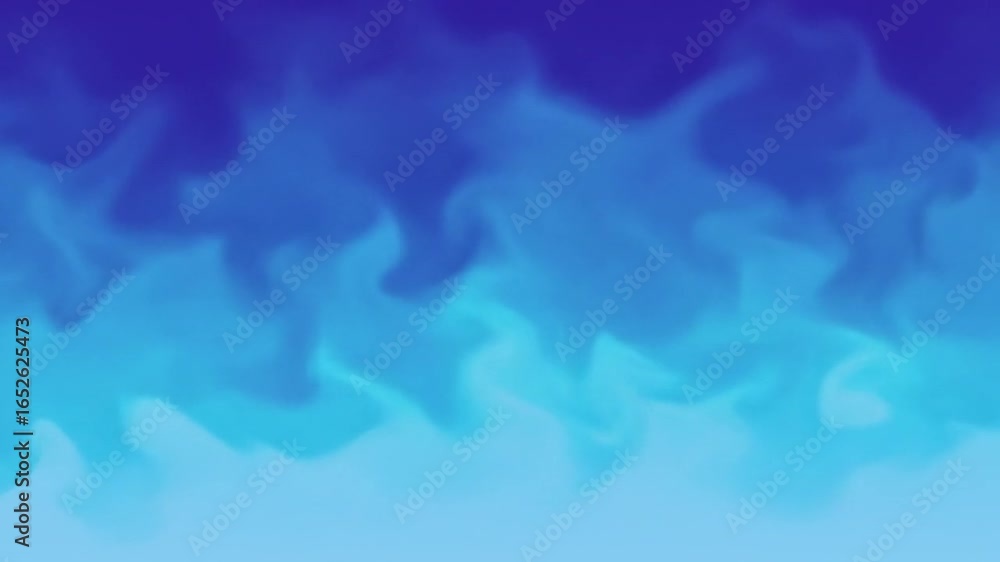 Poster swirling abstract blue color gradient motion background animation