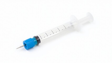 Medical Syringe Injection: Healthcare and Science Equipment Image