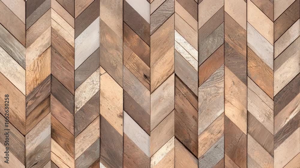 Poster detailed wooden chevron pattern background in neutral tones suitable for various design projects and