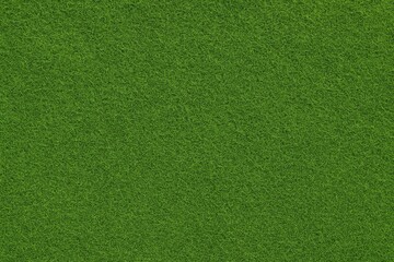 High-altitude shot showcasing vibrant green grass surface