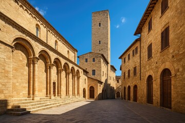 Fototapeta premium Old architectural marvels from the past