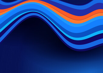 Abstract background design with wave lines design 