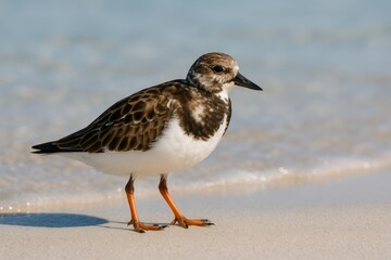 Obraz premium A circular gemstone necklace placed on a beach's sand