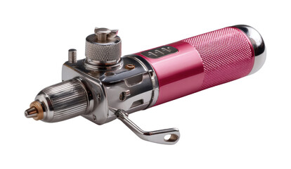 Precision equipment for crafts workshop tool industrial view, isolated on transparent background, png