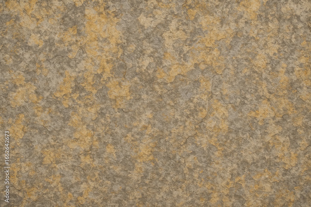 Poster gray and yellow stonewall texture with abstract design elements