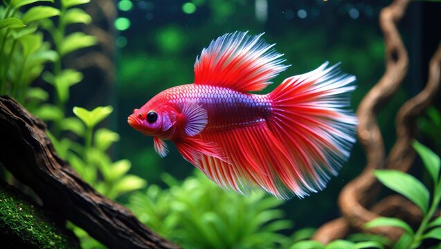 Beautiful HMPK Betta Fancy Fish