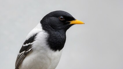 Fototapeta premium Turdus merula: The Common Blackbird