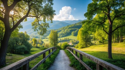 Breathtaking Natural Views from a Scenic Location