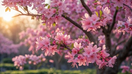 Obraz premium Vibrant Azalea Blossoms Perfectly in Bloom