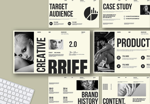 Modern Creative Brief Presentation Template