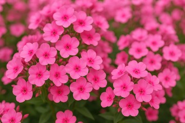 Obraz premium A bunch of vibrant pink blossoms