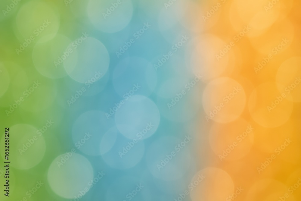 Poster bokeh-style blurred background with an abstract design