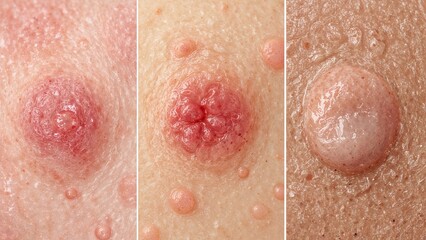Close-up medical photography of psoriasis vulgaris skin condition for healthcare publications