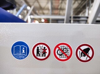 industrial icons. Warning signs. Industrial symbols. Industrial drawings. Occupational safety....