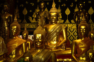 golden buddha statue