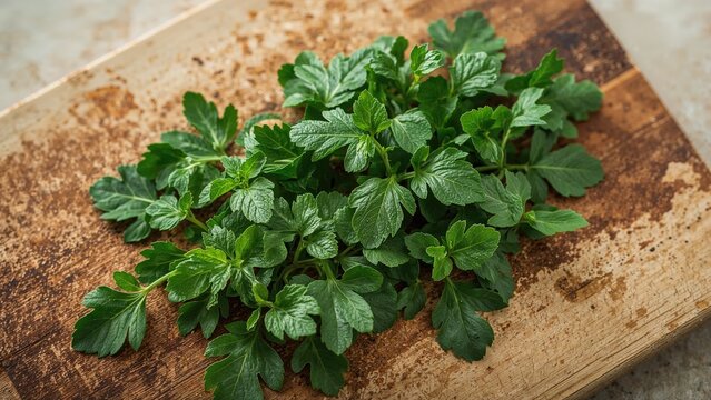 Green Leaves of Perilla