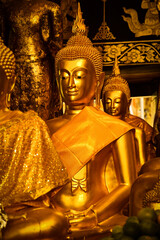 golden buddha statue