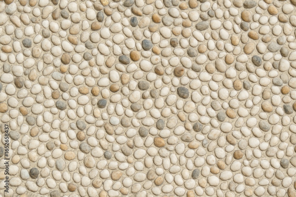 Poster textured pebble design for backdrop in abstract style