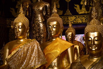 golden buddha statue