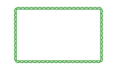 Green neon rectangle shape frame. Vivid glowing lavender border isolated on transparent background. Shine glow light electric purple neon sign Banner, Mockup, presentation, Design element, PNG