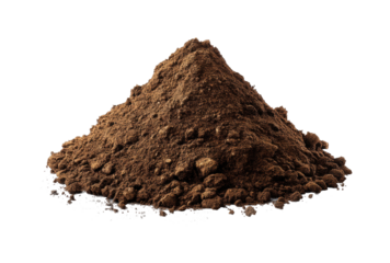 Exploring soil types and natural resources in agricultural fields, isolated on transparent background, png