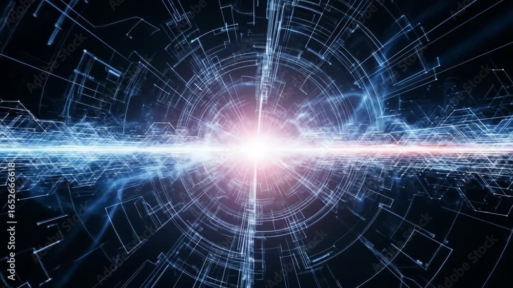 Poster abstract data network expanding with light burst center
